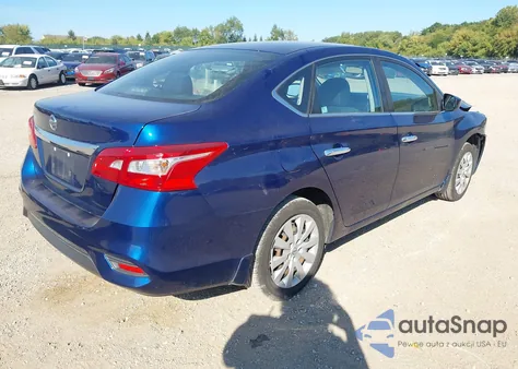 2017 Nissan Sentra S z USA, uszkodzony, nr VIN 3N1AB7AP1HY334545